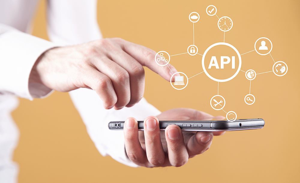 Client pouvant accéder à des informations spécialisées grâce à une passerelle API