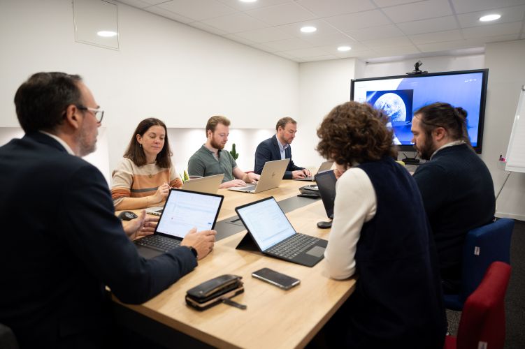 Réunion de l'équipe MCN