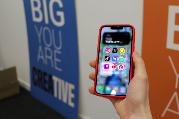 Réseaux sociaux téléphone